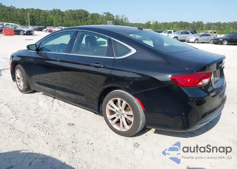 2015 Chrysler 200 C из США, поврежденный, VIN 1C3CCCCB1FN525135